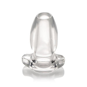 PeepHole Clear Hollow Anal Plug