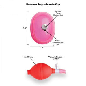 Size Matters Vaginal Pump w 3.8" Sm Cup