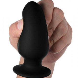 Squeezable Silicone Anal Plug - Medium