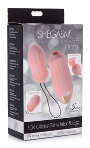 Shegasm Tandem Teaser 10X Clit & Egg *