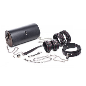 Kinky Clutch Black Bondage Set w/ Case *