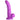 POP 7.5" Dildo with Balls - Purple