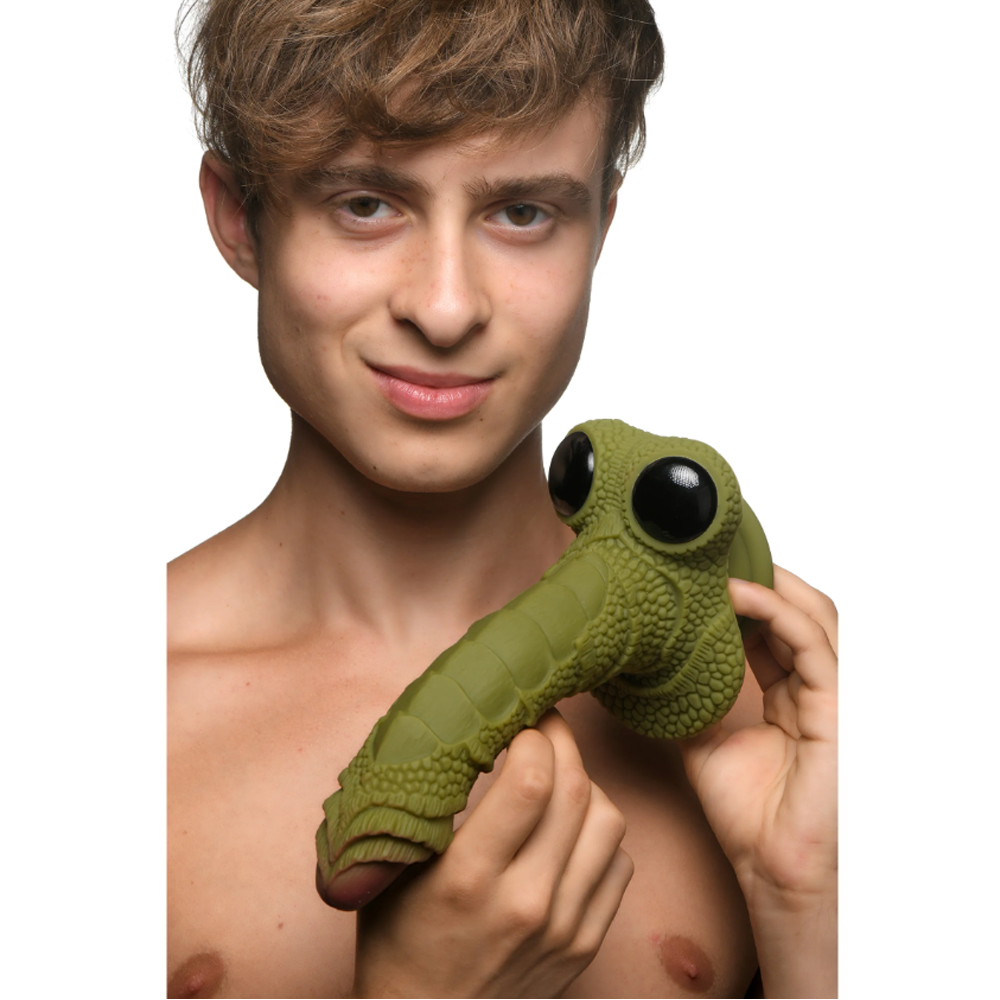 Swamp Monster Scaly Silicone Dildo Ep Products Canada