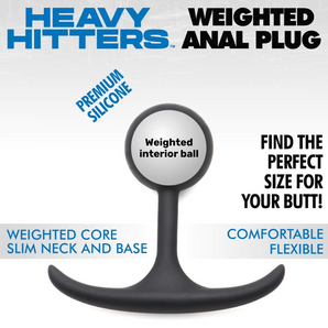 Comfort Weighted Plug 4.7" - XL *