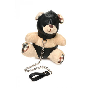 Hooded Bondage Teddy Bear Keychain