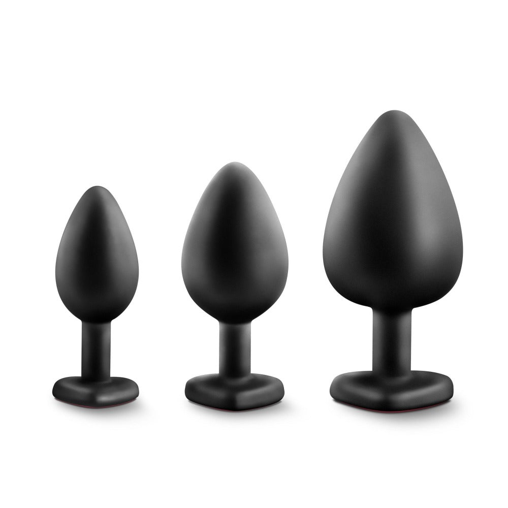 Blin Plug Set Luxe Bling Plugs Traing Kit Blk wRed Gem – EP Products Canada