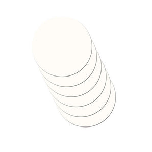 Refills 2.5" Circle 3 Pair Double Stick*