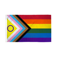 Inclusive Pride Flag 3'x5' Polyester